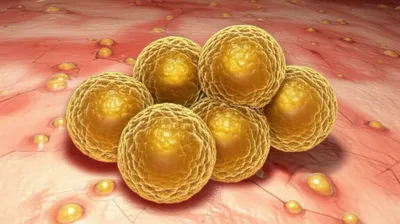 Illustration staphylococcus