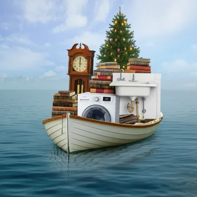 Illustration bloated - Image 1