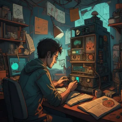 Illustration squirrels - Image 1