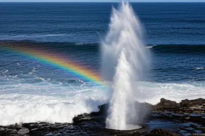 Illustration blowhole - Image 1