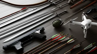 Illustration weaponry