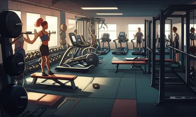 Illustration gym
