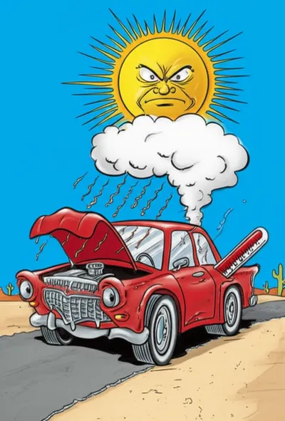 Illustration overheated - Image 1