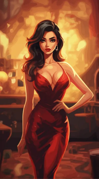 Illustration red-hot - Image 1