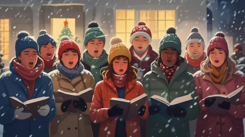 caroling