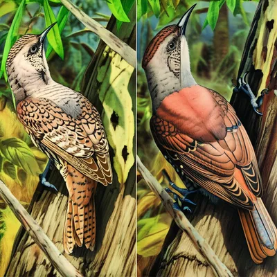 Illustration wryneck - Image 1