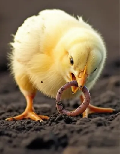 Illustration pecking - Image 1