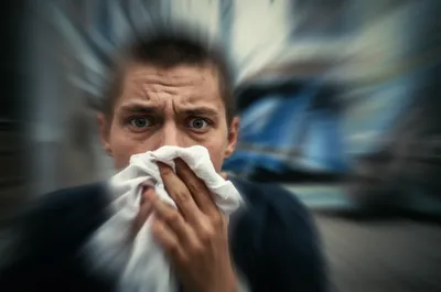 Illustration huffing - Image 1