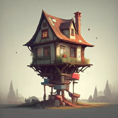 Illustration stilted - Image 1