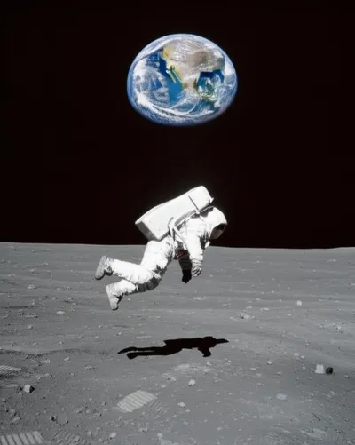 Illustration moonwalked