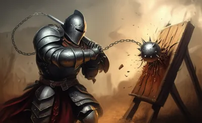 Illustration mace - Image 1