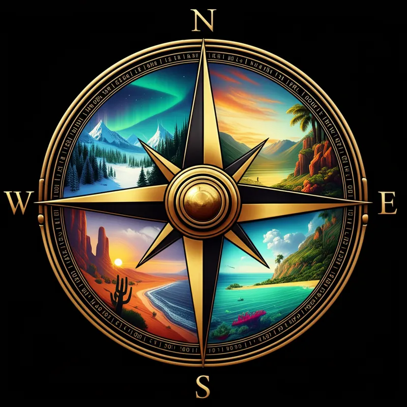 「northwestern」の視覚的なイラスト - 北西の