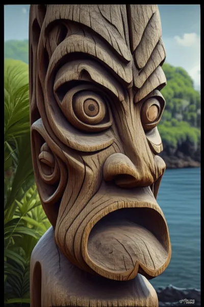 Illustration tiki - Image 1