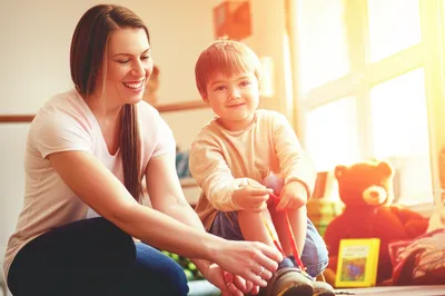 Illustration nannying