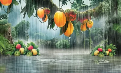 Illustration monsoon - Image 1