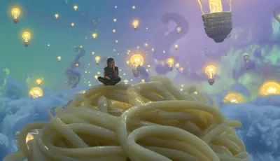 Illustration noodles - Image 1