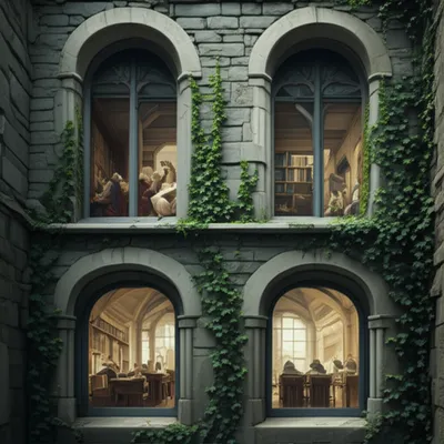 Illustration institutionalized - Image 1