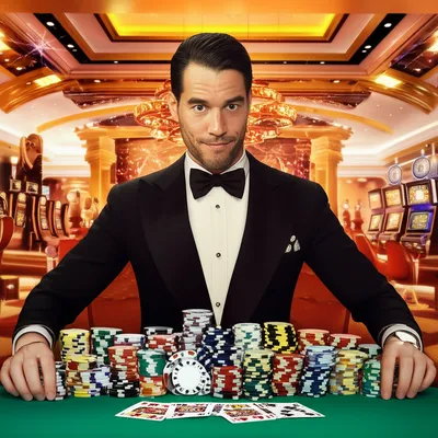 Illustration high roller - Image 1