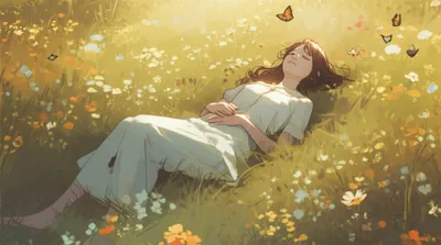 Illustration resting - Image 1