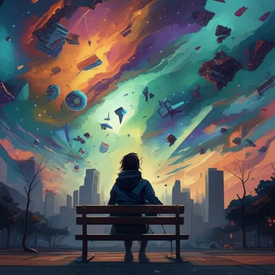 Illustration hallucinogenic