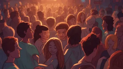 Illustration commotion - Image 1