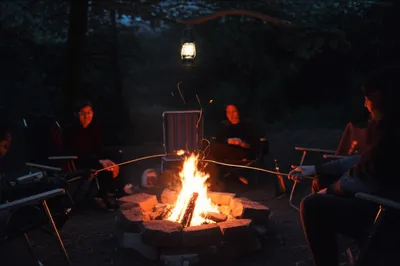 Illustration campfire - Image 1