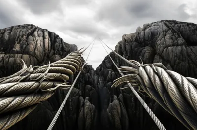 Illustration tensioned