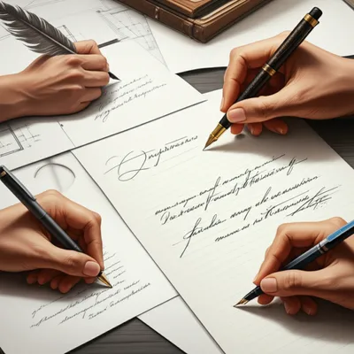 Illustration graphology - Image 1