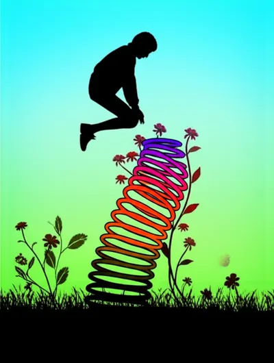 Illustration jumped - Image 1