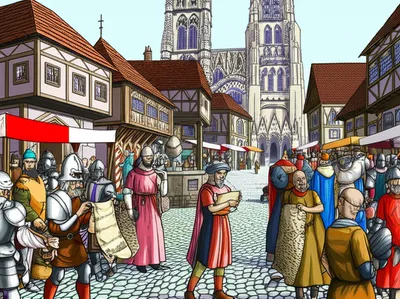 Illustration mediaeval - Image 1