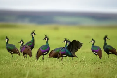 Illustration lapwings - Image 1