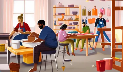 Illustration craftspeople - Image 2