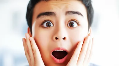 Illustration astonished - Image 1