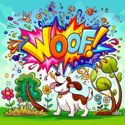 Illustration onomatopoeic