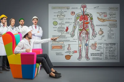 Illustration armchair - Image 1