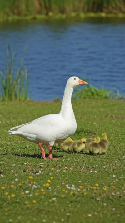 Illustration geese - Image 1