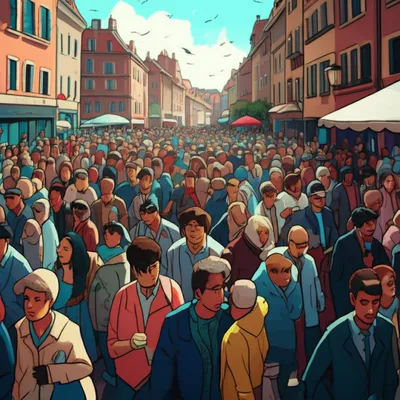 Illustration multitude - Image 1