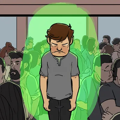 Illustration unlikable