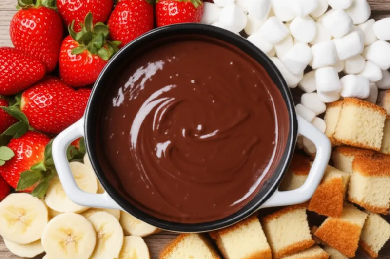 Illustration visuelle de fondu: Fondue - Image 1