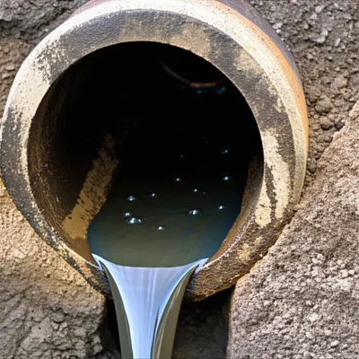 Illustration drainpipe