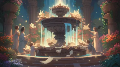 Illustration fountainhead - Image 1