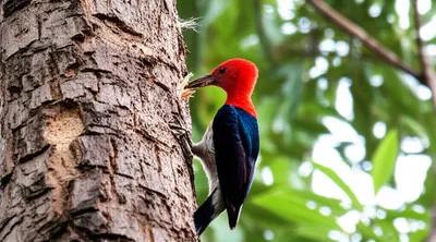 Illustration woodpecker