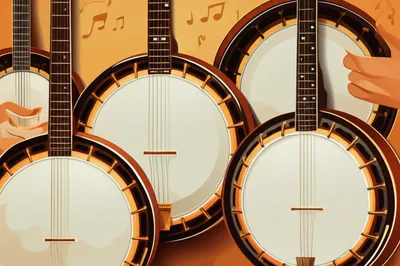 Illustration banjos