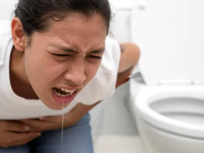 Illustration retching - Image 1