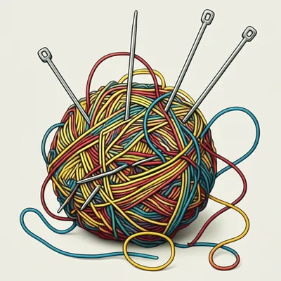 Illustration curly - Image 1