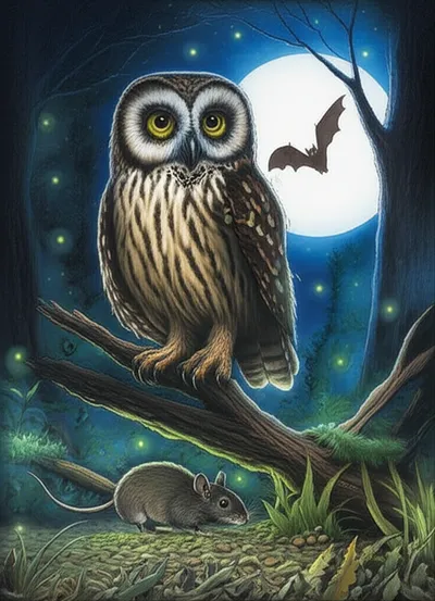Illustration nocturnal