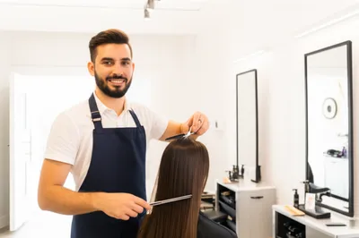 Illustration coiffeurs