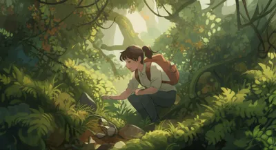 Illustration underbrush - Image 1