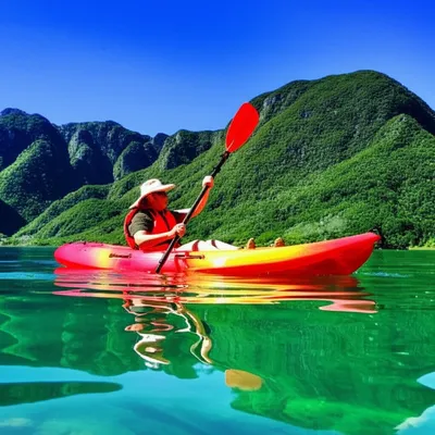 Illustration kayak - Image 1