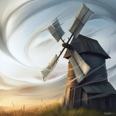 Illustration winded - Image 1